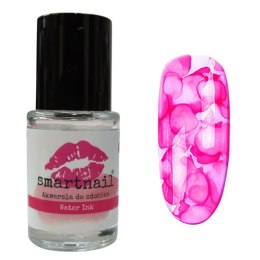 Smartnail Water Ink Akwarela do zdobień paznokci Pink 10ml