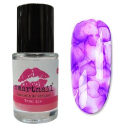 Smartnail Water Ink Akwarela do zdobień paznokci Violet 10ml