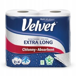 Ręcznik papierowy Velvet 90 listków 2 szt.